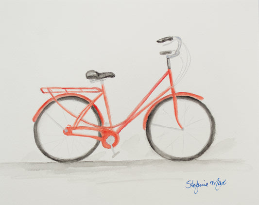Red Bicycle Downloadable File